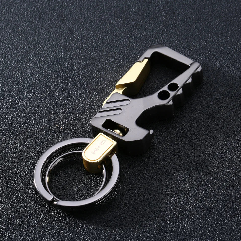 Heavy Duty Keychain Bottle Opener Carabiner Car Key Chains for Men and Women Beer Opening Keyholders Metal Key Ring Hanging Tool