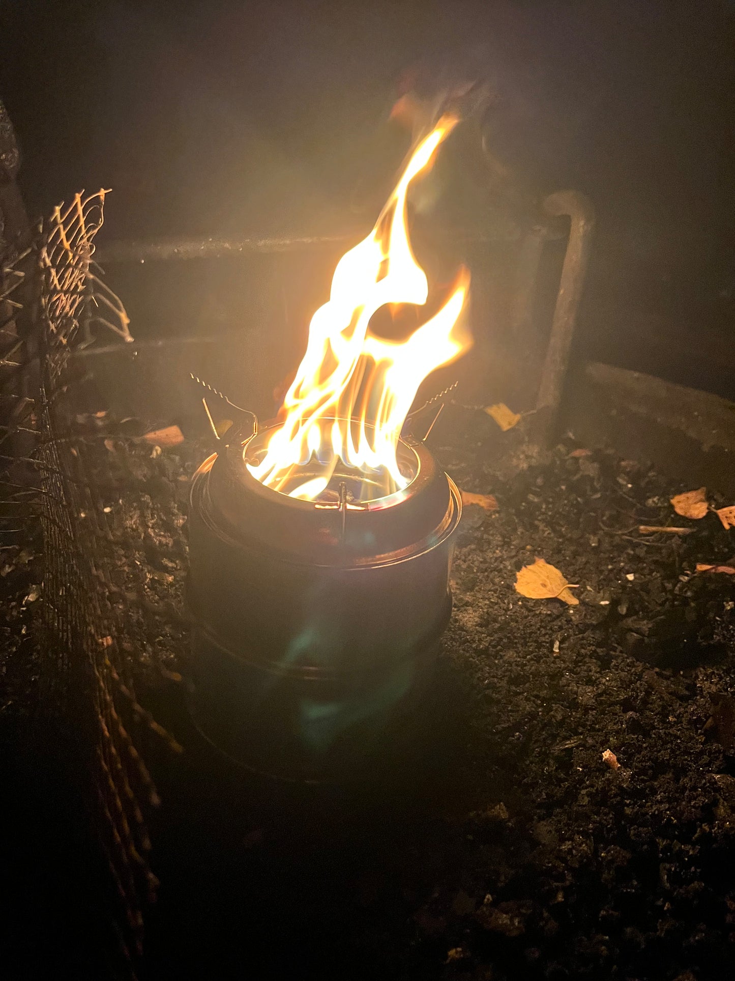 Smokeless Fire Pit Brazier Outdoor Camping Wood Burning Stove Portable Stainless Steel Firepit Bonfire Travel Picnic BBQ Cooker