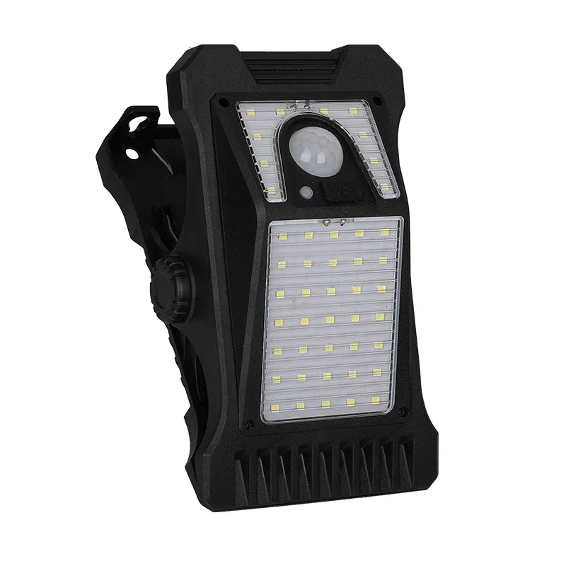 Solar Light with Motion Sensor Warm Light Modes Clip-On Design IPX4 Waterproof Easy Installation for Outdoor Decor Solar Light