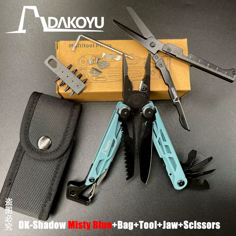 New 2024 Folding Multi Functional Tool Pliers Multi Functional Combination Tool Pliers EDC Outdoor Equipment Swiss Tools