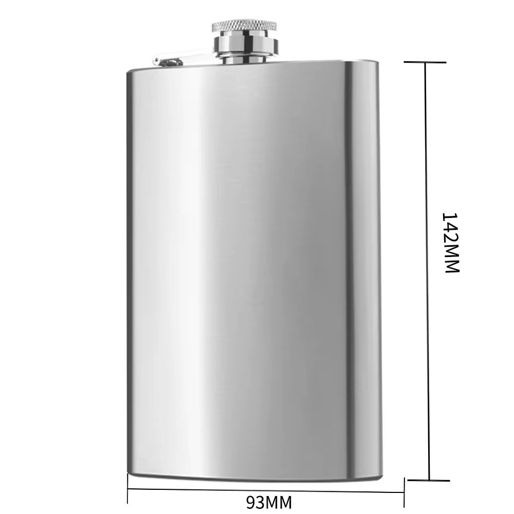 2 4 6 8 10 OZ Hip Flask for Liquor for Men Leakproof Drinking Flask with Funnel Stainless Steel Set Camping Pocket Flask Lase