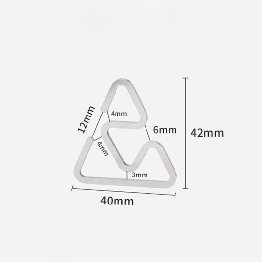 1Pc Outdoor Stainless Steel Hooks Are Not Easy to Slide Ultra Light Multifunctional Lightweight Camping Accessories and Tools