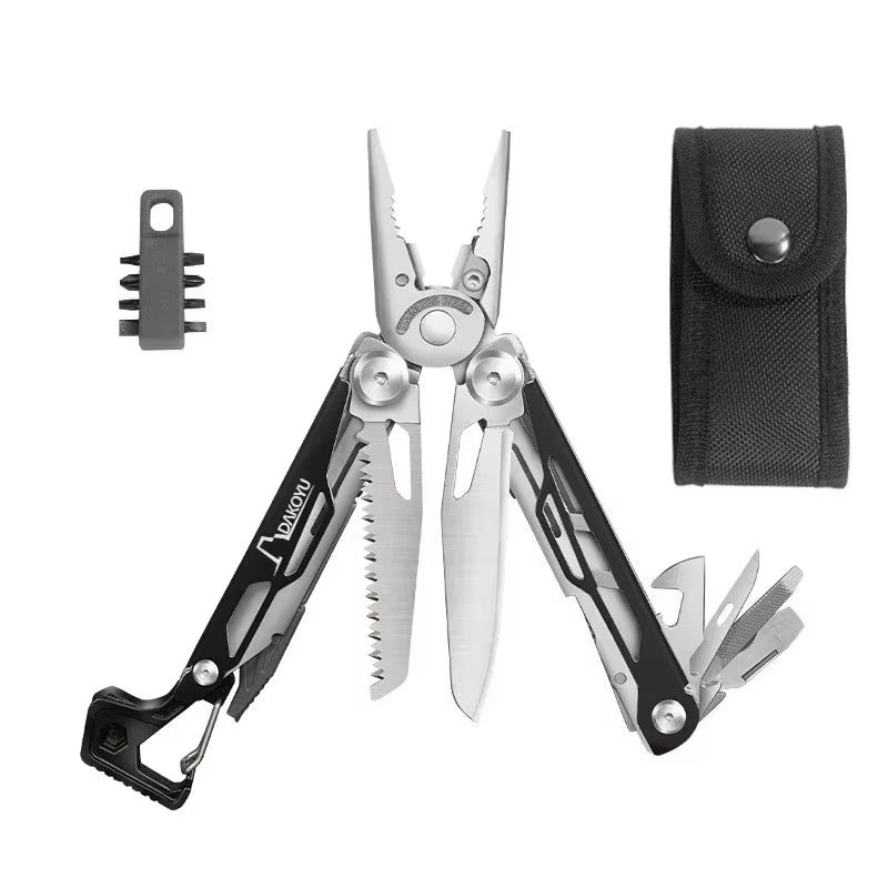 New 2024  Folding Multi Functional Tool Pliers Multi Functional Combination Tool Pliers EDC Outdoor Equipment Swiss Tools