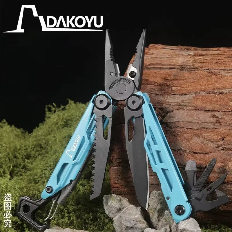 New 2024  Folding Multi Functional Tool Pliers Multi Functional Combination Tool Pliers EDC Outdoor Equipment Swiss Tools