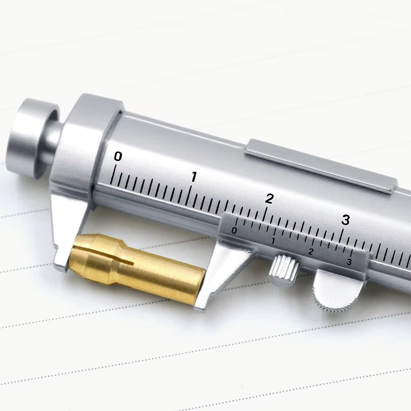Multifunction Caliper Pen Ball-Point 0.5Mm Ballpoint Pen Gel Ink Pen Vernier Caliper Roller Ball Pen Creativity Stationery