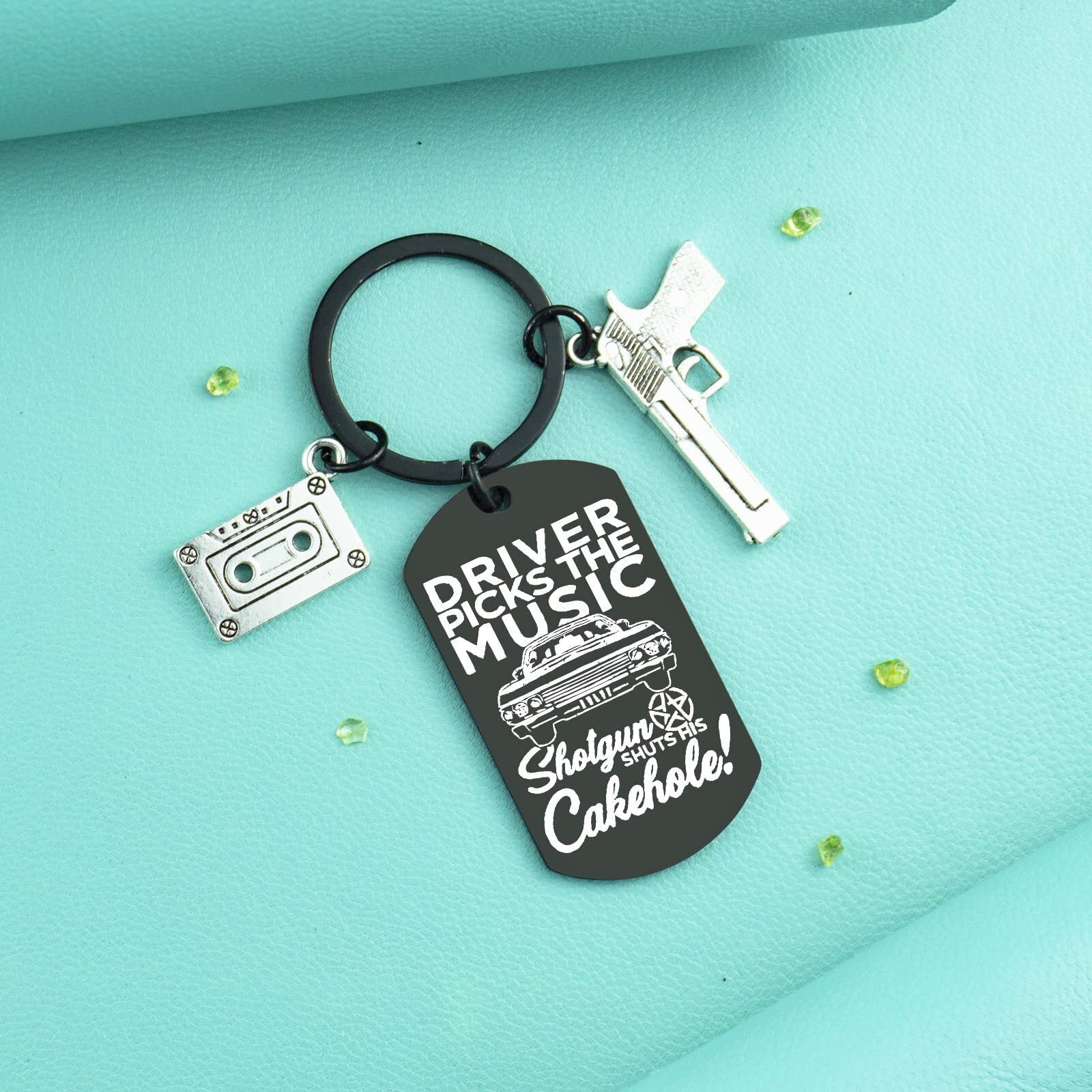 Aisity Supernatural Fan Keychain Gifts TV Merchandise Keychain for Fans Women...