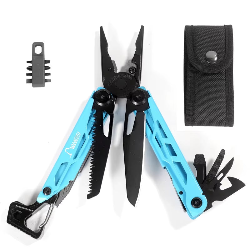 New 2024  Folding Multi Functional Tool Pliers Multi Functional Combination Tool Pliers EDC Outdoor Equipment Swiss Tools