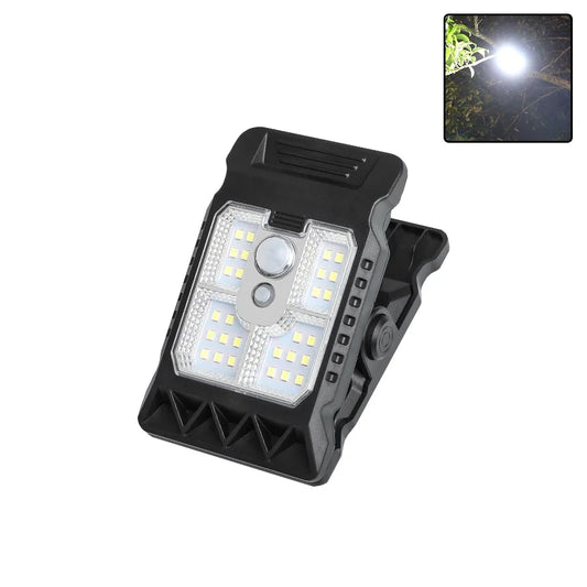 Solar Light with Motion Sensor Warm Light Modes Clip-On Design IPX4 Waterproof Easy Installation for Outdoor Decor Solar Light