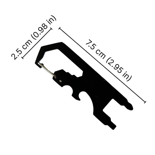 Bottle Openers, Multifunctional Keychain Beer Bottle Opener, Suitable for Men and Women.
