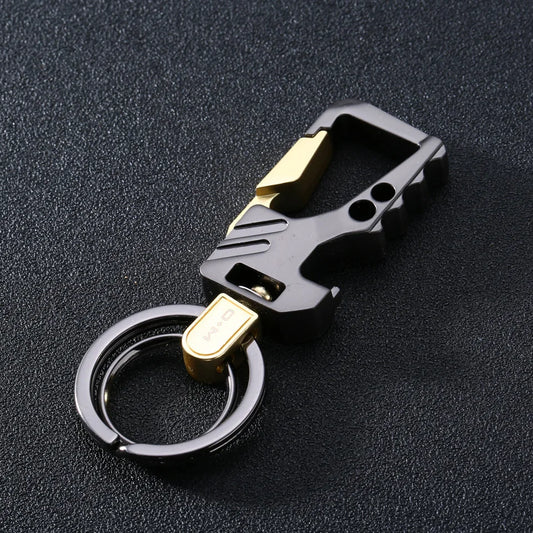 Heavy Duty Keychain Bottle Opener Carabiner Car Key Chains for Men and Women Beer Opening Keyholders Metal Key Ring Hanging Tool