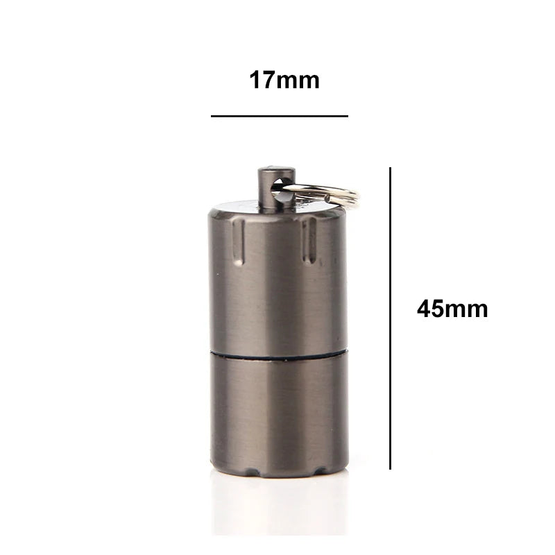Isqueiro Vintage Stainless Steel Lighter Criativos Antique Mini Kerosene Lighter Capsule Portable Bronze Llavero Encendor