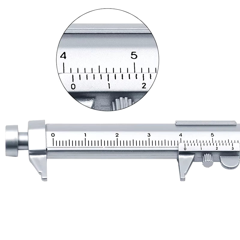 Multifunction Caliper Pen Ball-Point 0.5Mm Ballpoint Pen Gel Ink Pen Vernier Caliper Roller Ball Pen Creativity Stationery
