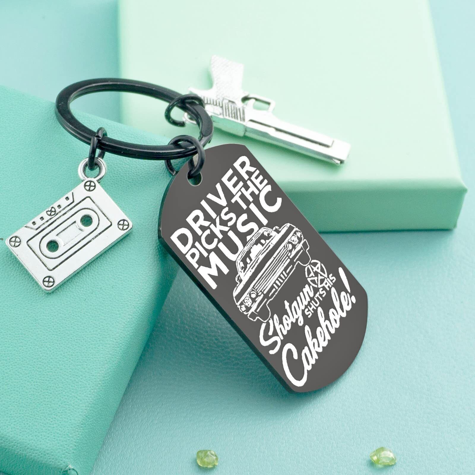 Aisity Supernatural Fan Keychain Gifts TV Merchandise Keychain for Fans Women...
